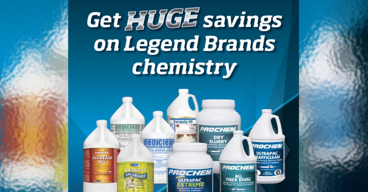 Get HUGE savings on Legend Brands chemistry