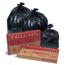 42.5 inch x 48 inch Tru-mil Can Liners, 56 gallons, 100 count NET