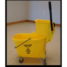 Sidepress Wringer, Plastic Bucket Combo