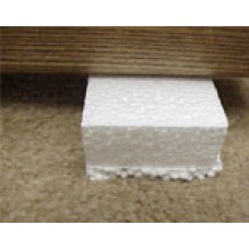 Foam Blocks, white, sheet of 72 blocks NET